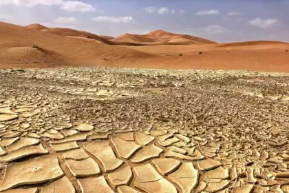 Desert and climate change